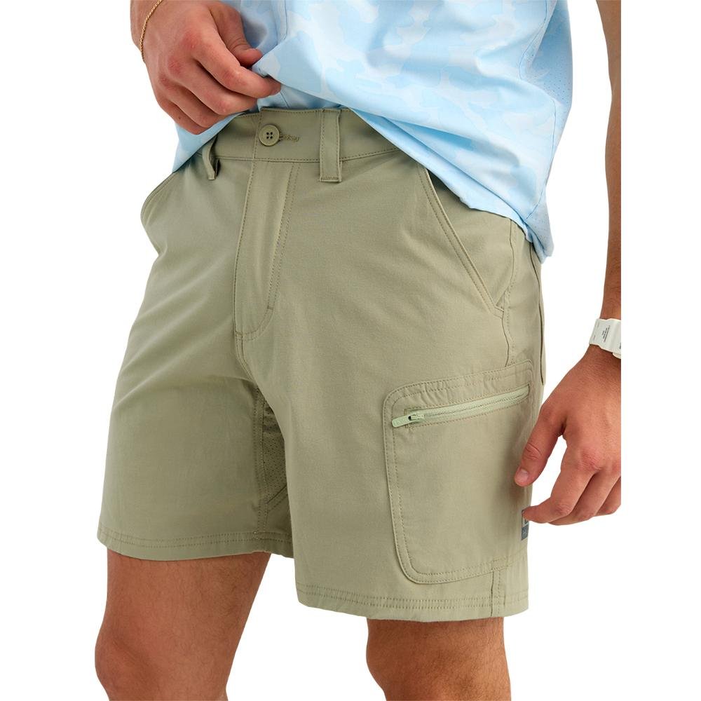 https3A2F2Fmedia.chattanoogashooting.com2Fimages2Fproduct2FATH2000173383XL2FATH2000173383-1_3.jpg Huk Next Level 7" Shorts Seagrass XL