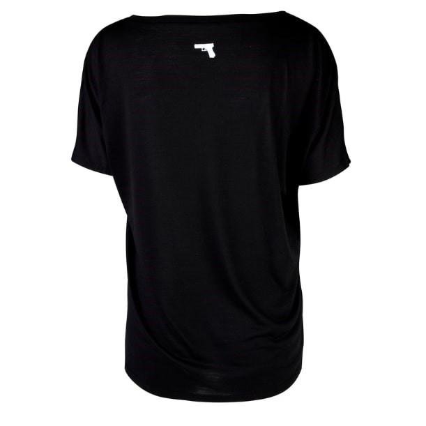 Glock Girl V-Neck Short Sleeve Shirt Black L