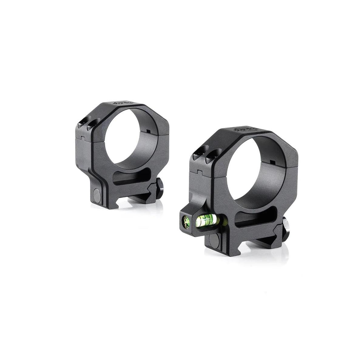 RPM Precision 30mm Medium (1.00'') Scope Rings with Co-Linear Bubble Level