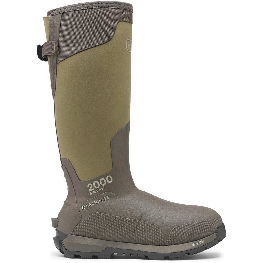 LaCrosse Alphaburly Aero 17" Mens Hunting Boots 2000G Brown 11