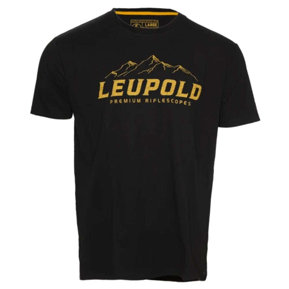 Leupold Mtn Short Sleeve Shirt Black 2XL