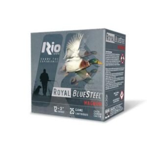 Rio Royal BlueSteel Magnum High Velocity Shotshells 12ga 3" 1 1/5oz #3 25/ct