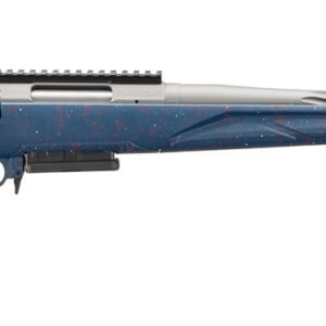 RUGER AMERICAN G2 AMERICAS 250TH 308WIN RFL RWB SPLATTER 20" SPIRAL FLUTED, GRY SPLTTR 3RD