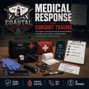medical response for gunshot trauma