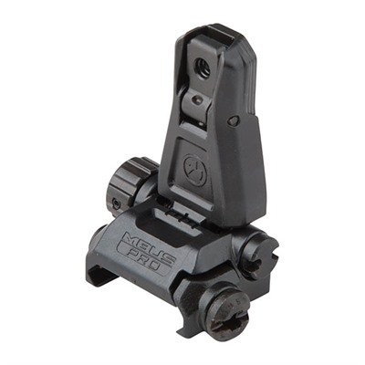 MBUS PRO REAR SIGHT FLIP UP ADJUSTABLE STEEL BLACK