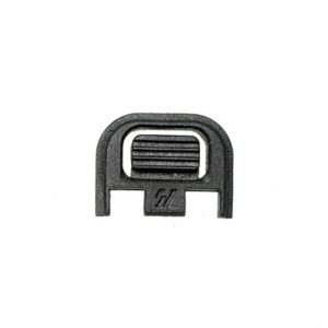 POLYFLEX SLIDE PLATE FOR G17 & G19 IN BLACK