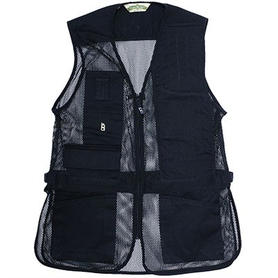 FULL MESH SHOOTING VEST BLACK RH L