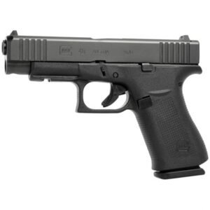 48 9MM LUGER 4''BBL (2)15RD MAGS W/FRONT RAILS BLACK AT