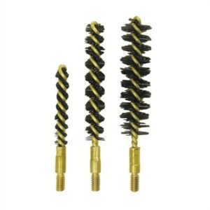 NYLON RIFLE BORE BRUSH, 35 CALIBER, 8-32M, 12 PACK