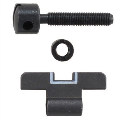 SIGHT BLADE KIT, REAR, .126'', FOR S&W K,L,N WHITE OUTLINE