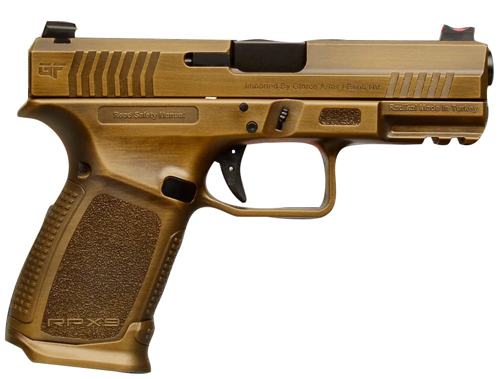 G-Force RPX3C9 9mm 4" Bronze 15-rd