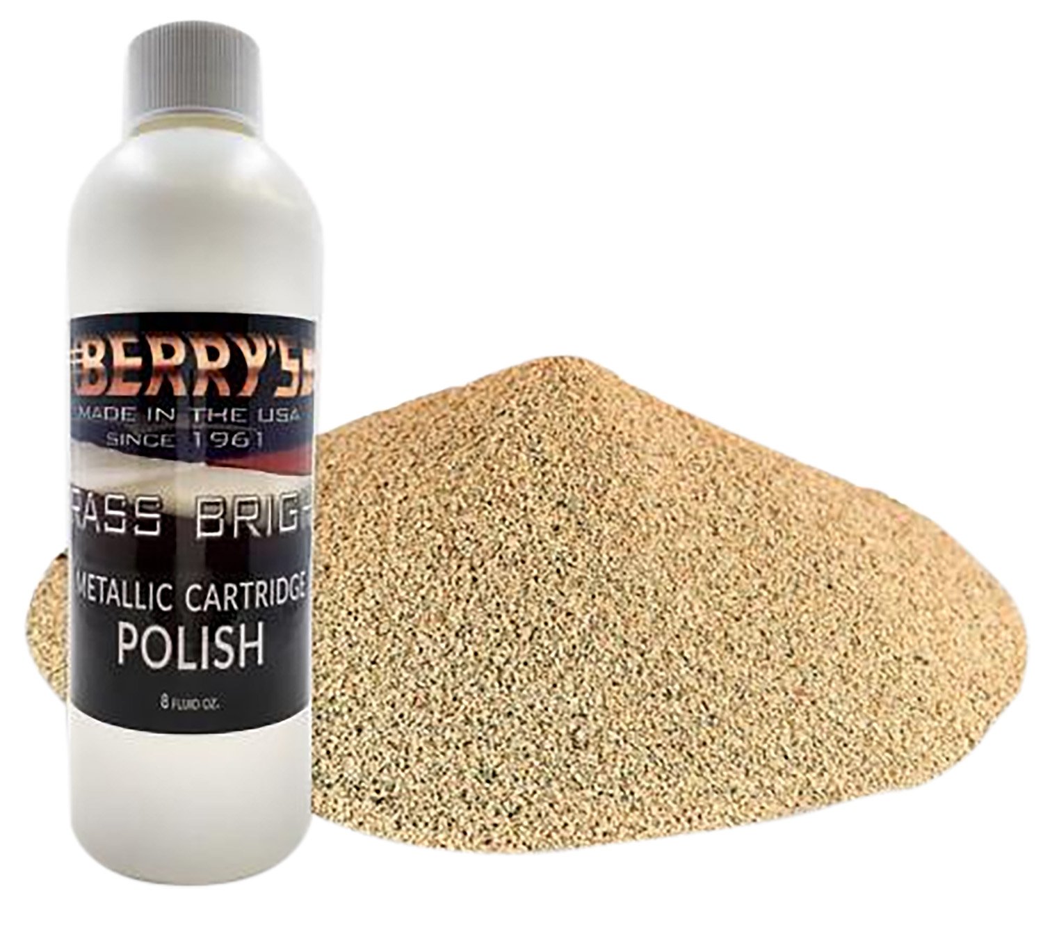 103311.jpg Berry's 73743 Brass Polishing Kit 8 oz. Bright Brass/ 6 lbs. Corn Polishing Media