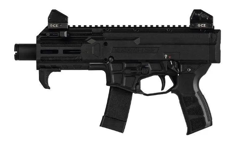 CZ SCORPION 3 PLUS MICRO 9MM PISTOL BLACK 4.2" 5-20RD MAGS