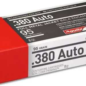 AGUILA AMO 380 AUTO 95GR FMJ 50RD (10 BOXES PER CASE)