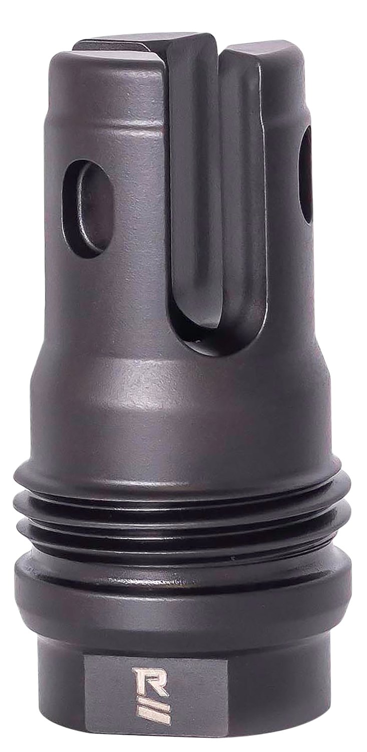 Rugged Suppressor FH015 R3 Flash Mitigation System Black with 3/4"-24 tpi Threads & 2.13" OAL for 7.62mm SR25