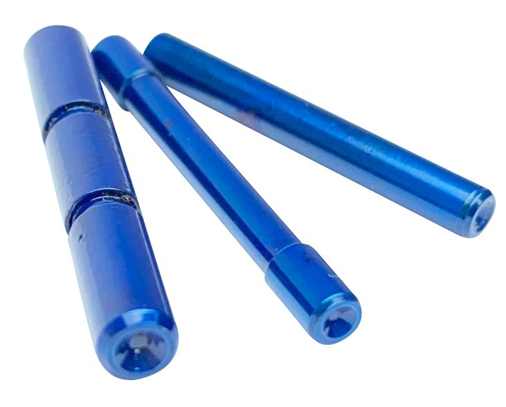 Version 2 Cross Armory CRGPSBL 3 Pin Set Dimpled Compatible w/Glock Gen1-3 Blue Steel