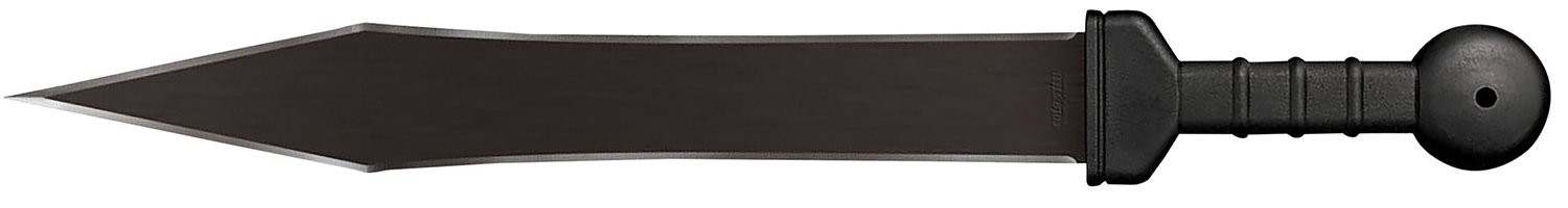 132911.jpg Cold Steel CS97GMS Gladius 18" Black Matte Baked-On Anti Rust 1055 Carbon Steel Blade/ Black Polypropylene Handle 25.88" Long Includes Sheath