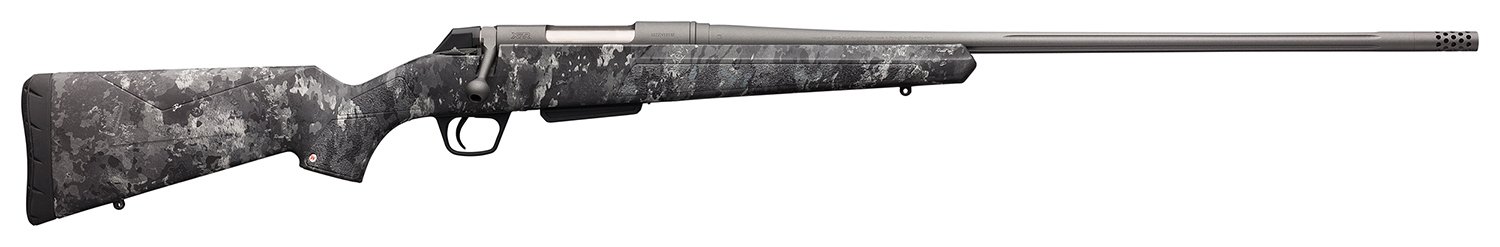 Winchester Guns 535776226 XPR Extreme Hunter 270 Win 3+1 Cap 24" MB Tungsten Gray Cerakote Rec TrueTimber Midnight Stock Right Hand with MOA Trigger System (Full Size) No Sights
