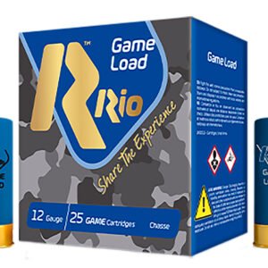 Rio Ammunition TG368 Game Load 12Gauge 2.75" 1 1/4oz 8Shot 25 Per Box/10 Case