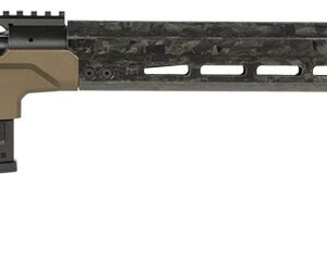 Christensen Arms 8010301600 Modern Precision  223 Rem 16" Threaded Carbon Fiber Barrel 5+1, Black Nitride Finish, Desert Brown Anodized Folding Stock, Polymer Grip