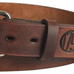 1791 Gunleather BLT013842VTGA 01 Gun Belt Vintage Leather 38/42 1.50" Wide Buckle Closure