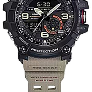 G-shock/vlc Distribution GG10001A5 G-Shock Tactical MudMaster Keep Time Tan Size 145-215mm Features Digital Compass