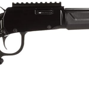 Rossi RL22161ST Rio Bravo Tactical 22 LR 10+1 16.50" Polished Black Oxide Steel Threaded Barrel, Picatinny Rail Matte Black Aluminum Receiver, Fixed Black Synthetic Stock