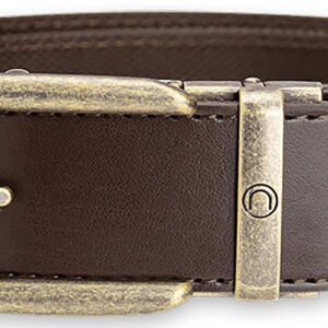 Team Nexbelt Operating PCS3327 EDC Espresso Leather 1.50" Wide Buckle Closure