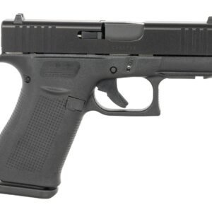 Glock PX4350201FR G43X  Slim Sub-Compact Frame 9mm Luger 10+1 3.41" Black GMB Barrel, Black nDLC Serrated Steel Slide, Black Polymer Frame w/Picatinny Rail, Black Textured Polymer Grip, Ambidextrous