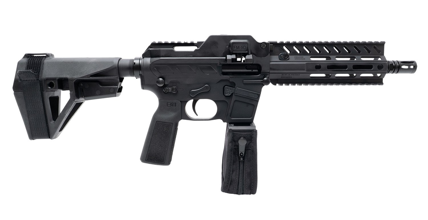 Freedom Ordance FM9D8-BLK FM9D  9mm Luger 33+1 8" Black Anodized Barrel, Black Anodized Receiver, Black Polymer Grip
