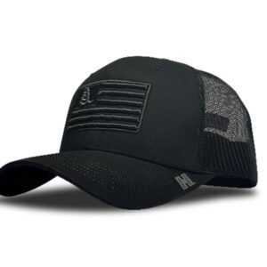 Hornady Gear 33290 Trucker Black Gadsden Flag
