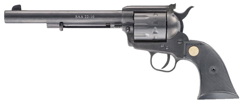 1873 Rev SAA 22LR/22WMR 7.5" BlkGp 10Rds