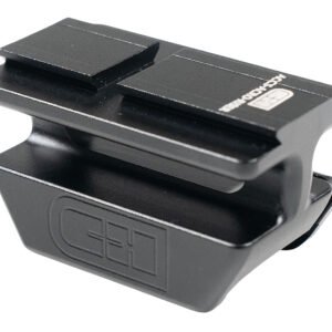 C&H Precision RISERACROXL Picatinny Mount Black Steel Compatible w/ Aimpoint ACRO