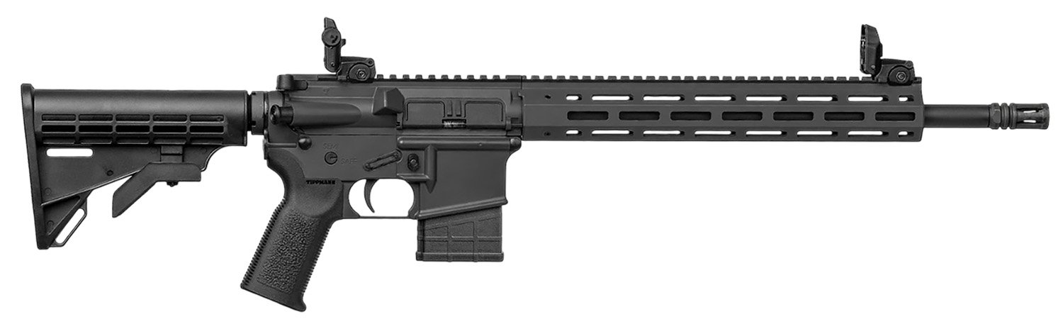 188400.jpg Tippmann Arms A101340 M4-22 Elite 22 LR 10+1 16" Black Parkerized Threaded Barrel, Matte Black Aluminum Receiver w/Picatinny Rail, M-LOK Handguard, Black Adj CAR15 Polymer Stock, Black Gen2 Grip, Righ