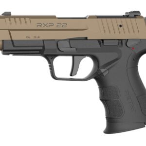 Retay USA RXP22BLKFDES13TH RXP 22 LR 13+1 4" Threaded Barrel, Flat Dark Earth Cerakote Optic Ready/Serrated Slide, Black Cerakote Polymer Frame w/Accessory Rail, RMR/RMSc Footprint