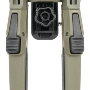 Savage Arms 56451 Sling Swivel Bipod  7.20"-10" High Green Polymer