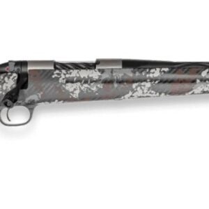 Weatherby MBP01N25CMR19B Mark V Capra 25 Creedmoor 2+1 17" Graphite Black Cerakote Fluted Threaded Barrel Titanium Receiver Drilled & Tapped Receiver Exposed Carbon w/Gray, White & Rust Sponge Accents