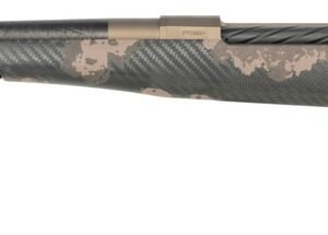 Fierce Firearms ROG65PRC20BRSLH Carbon Rogue 6.5 PRC 3+1 20" Carbon Fiber Match Grade Threaded Barrel, Smoked Bronze Cerakote Stainless Steel Drilled & Tapped Receiver, Sonora Ambush Camo LR Negative