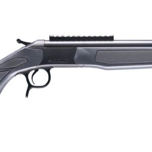 CVA CR4450 Scout  22 ARC 1rd 16.50" Matte Blued Threaded Barrel & Receiver w/DuraSight Rail, Stealth Gray Synthetic Stock