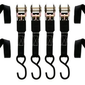MUDDY MUD-SDRS10-4PK  1"X10'STD DUTY RATCHET STRAP
