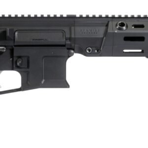 Maxim Defense MXM47847 PDX SD 300 Blackout 20+1 5.50" Black Integrated Suppressor Barrel, Black DLC Aluminum Receiver w/Picatinny Rail, M-Slot Handguard, Black Polymer Maxim CQB Brace, Polymer Grip
