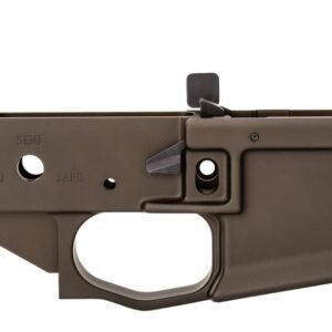 Griffin Armament MK2ALFDE MK2 Stripped Lower Receiver Aluminum Terra Brown Anodized