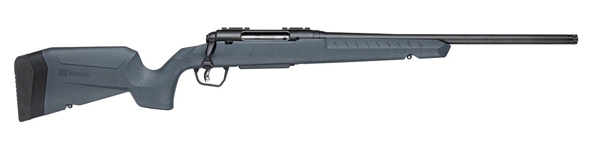 199867.jpg Savage Arms 33123 Axis 2 5.56 NATO 4+1 20" Matte Black Carbon Steel Threaded Barrel, Drilled & Tapped Receiver, Gray Fixed w/Pistol Grip Synthetic Stock, Right Hand