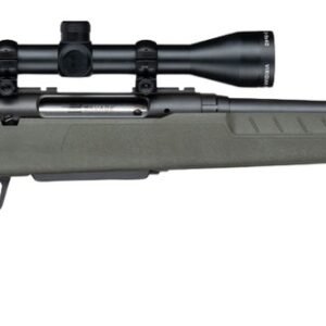 Savage Arms 33169 Axis 2 XP w/Optic 270 Win 4+1 20" Matte Black Carbon Steel Threaded Barrel, Drilled & Tapped Receiver, OD Green Synthetic Fixed w/Pistol Grip Stock, 3-9x40mm Duplex Scope, Right Hand
