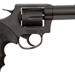 Rock Island 51261 M200  Medium Frame 38 Special 6rd 4" Black Parkerized Steel Barrel, Cylinder & Frame, Black Finger Grooved Grip, Transfer Bar Safety, Exposed Hammer