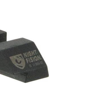 Night Fision GLK001003OGW Tritium Night Sights For Glock Green Tritium Orange Outline Front Sight- Green Tritium White Outline Rear Sight Glock 17/17L/19/22