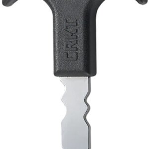 CRKT 9705 Williams Defense Key Matte Black 3CR13 Steel Includes Phillips Screwdriver