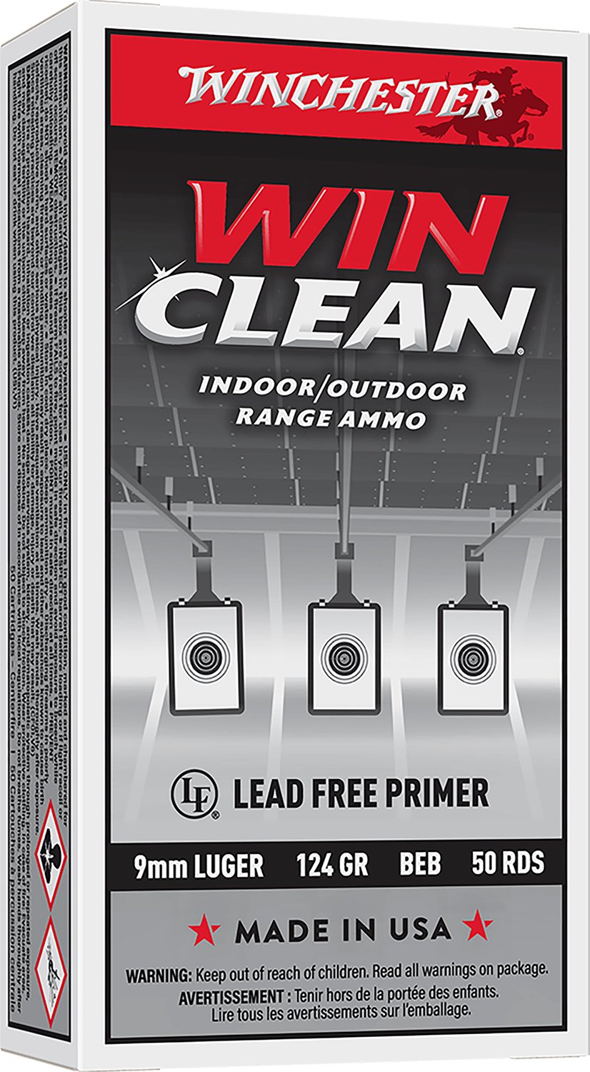 65950.jpg Winchester Ammo WC92 Super X 9mmLuger 124gr Winclean Brass Enclosed Base 50 Per Box/10 Case