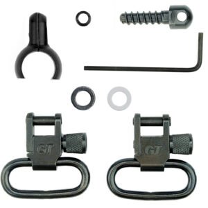 GrovTec US Inc GTSW40 Barrel Band  Black Oxide 1" Rifle/Shotgun Steel