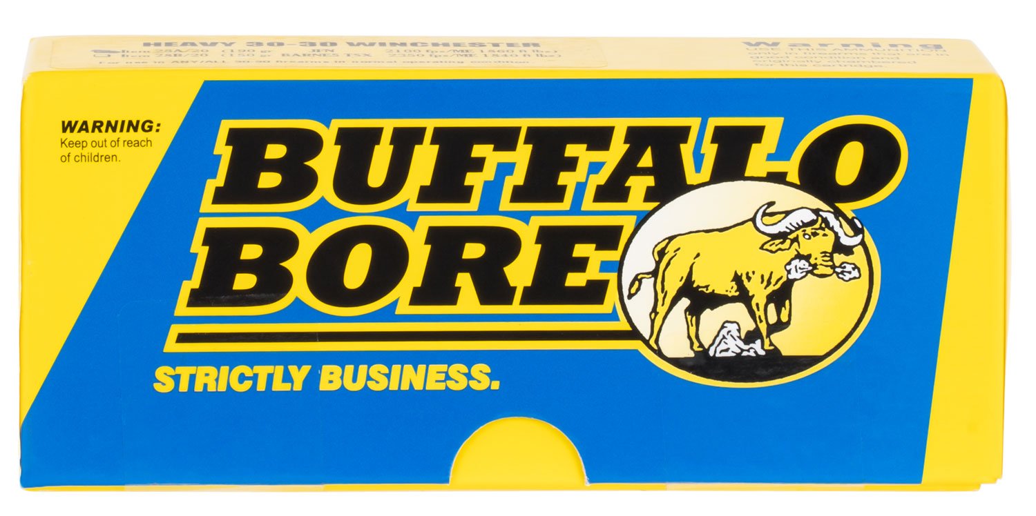 80801.jpg Buffalo Bore Ammunition 42A20 Premium Supercharged Strictly Business 35Whelen 225gr Spitzer Boat Tail 20 Per Box/12 Case